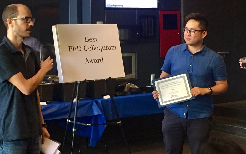 Kuk Best ESE PhD Colloquium Award
